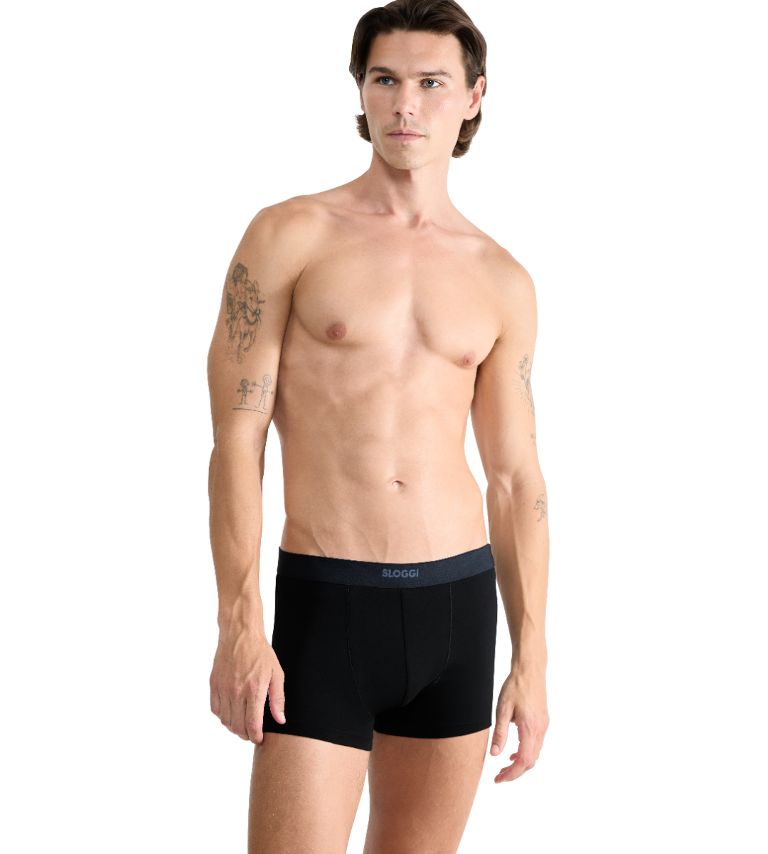 Heren Ever Ease Short 2-Pack Black