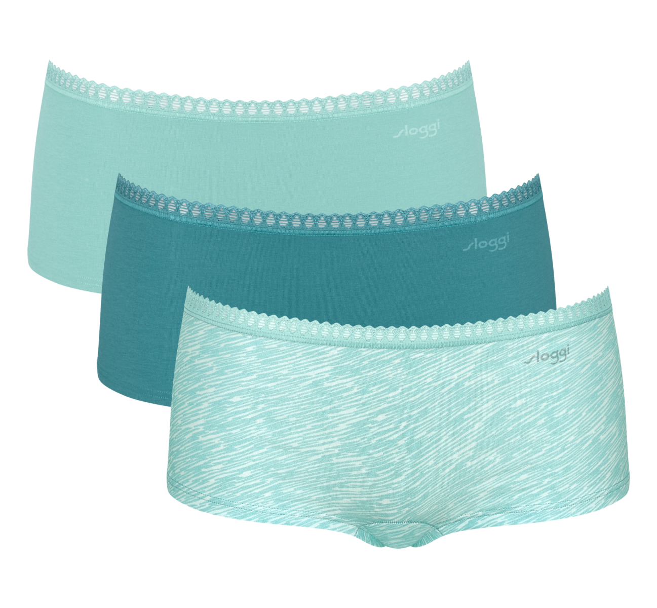 Go Crush Dames Short 3-Pack Groen