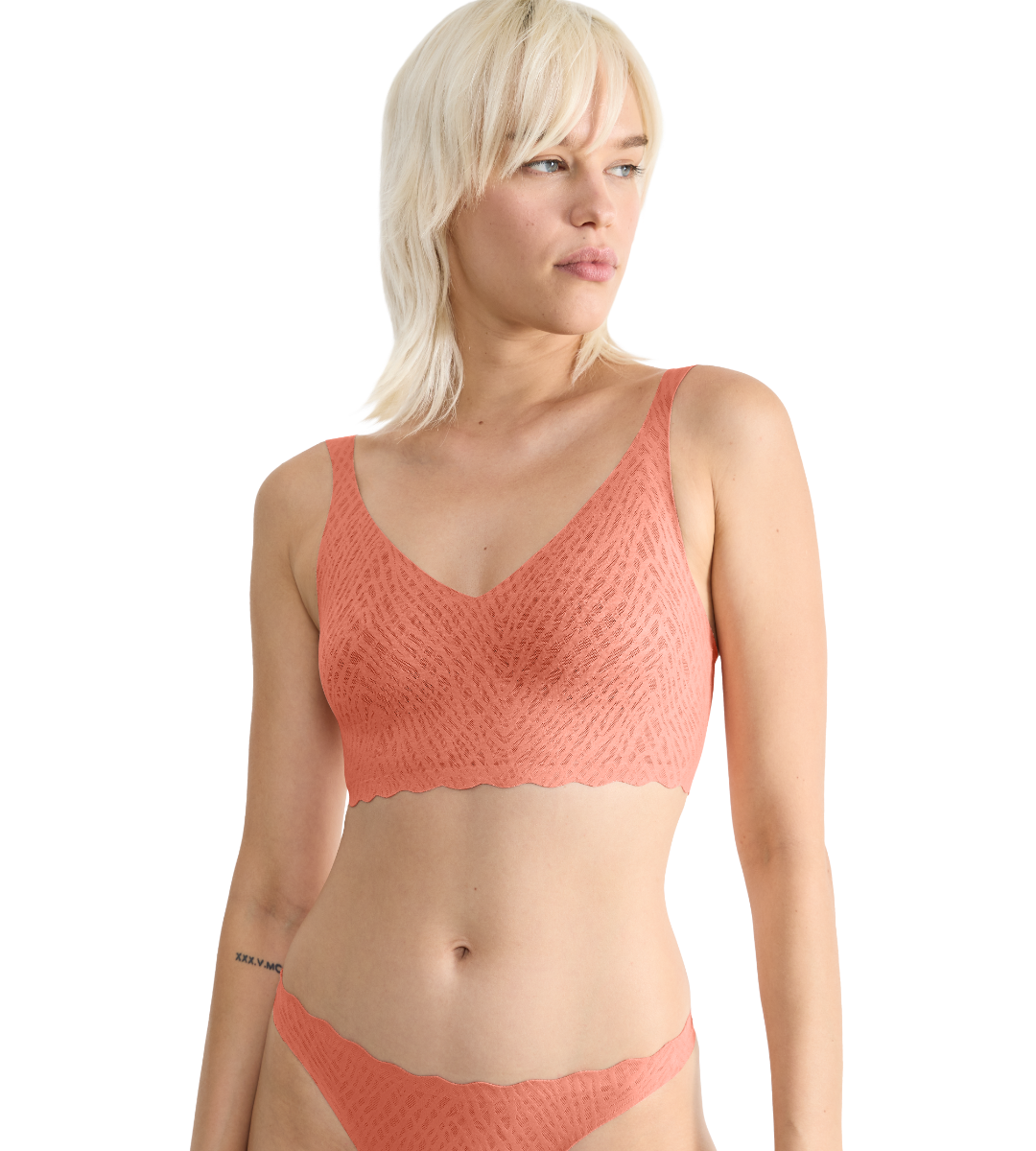 ZERO Feel Bliss Dames Bralette Lovely Apricot